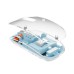 T5 Transparent Wireless USB + Bluetooth Rechargeable Mouse